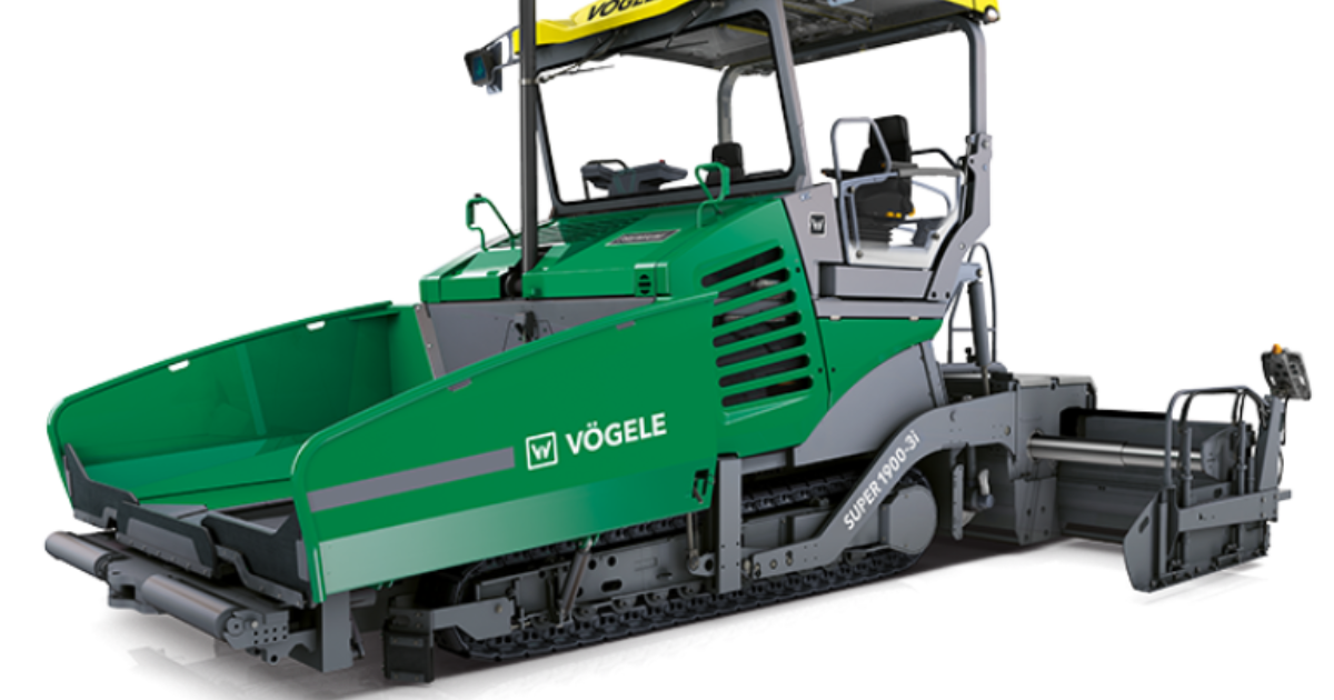 FK Lowry Vogele 1900 3i Tracked Paver Also Suitable For Laying CBGM FK Lowry Vogele 1900 3i Tracked Paver Also Suitable For Laying CBGM