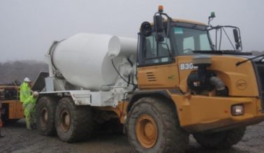 All Terrain Concrete Mixer Delivery Truck