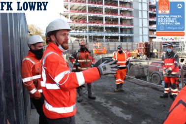 FK Lowry Piling supports Safety Week on its Dublin Projects