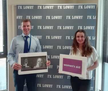 FK Lowry Supporting Women’s Aid NI
